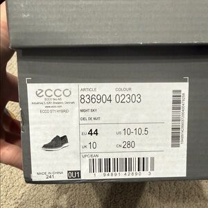 Ecco ST1 Hybrid Shoes - Dark Blue